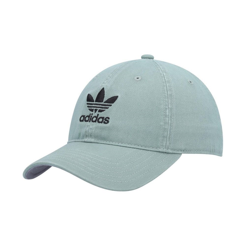 Adidas/阿迪达斯帽子男士薄荷色徽标可调节帽子男款正品16326761-封面