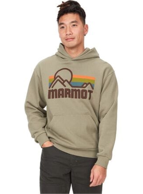 爆品MARMOT/马魔山男套头衫卫衣连帽衫内搭打底外套春秋MARZ9TP