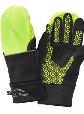L.L.Bean/宾恩成人手套弹力保暖防滑户外日常运动正品TA514967