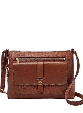 Fossil/化石女包单肩斜挎包皮质轻便潮流纯皮通勤美国直邮9133662