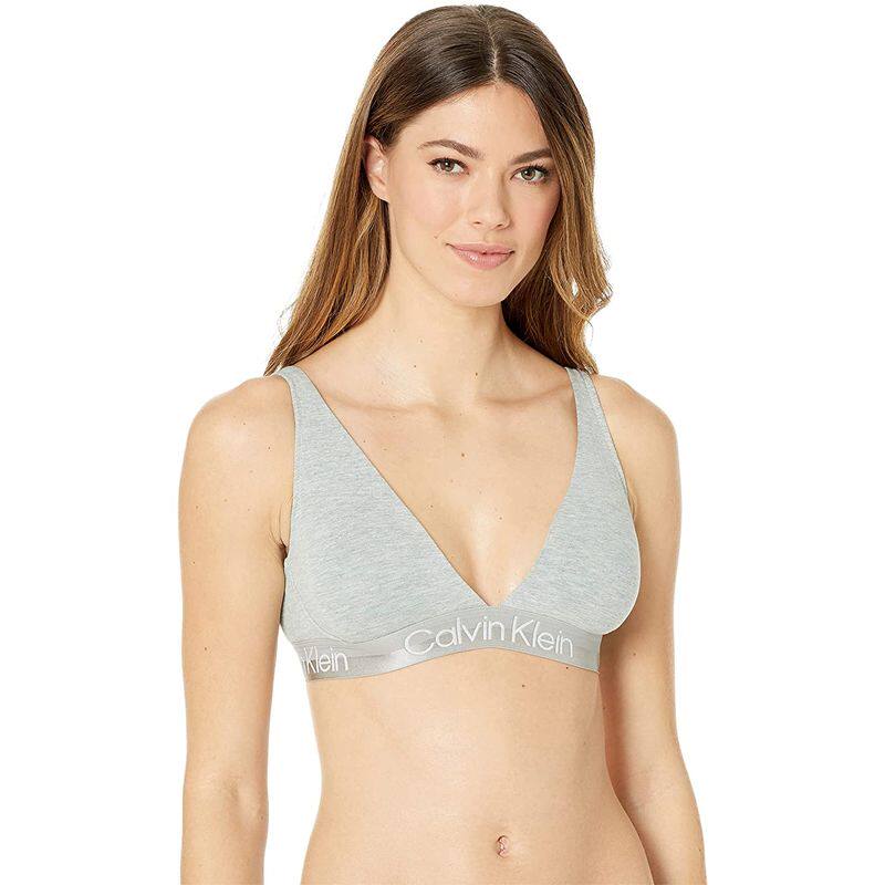 calvin klein凯文克莱文胸女打底背心可调节肩带ck内衣胸罩沙滩