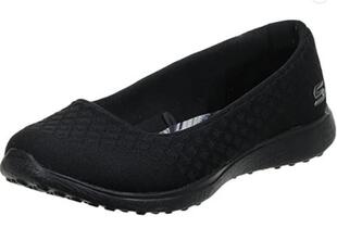 斯凯奇女低帮鞋 Skechers 懒人鞋 平底套脚中口亮片直邮2695175