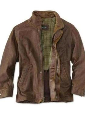 ORVIS户外男夹克全拉链立领常规款宽松保暖休闲舒适轻便SI2N75