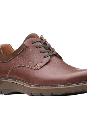 Clarks/其乐男鞋牛津鞋系带舒适轻便宴会婚礼美国直邮843565