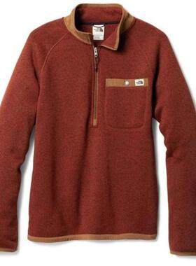 The North Face/北面男士针织衫羊毛半拉链保暖爸爸装正品194767