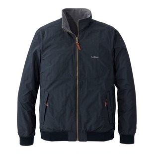 美版 L.L. 外套中老年男装 夹克保暖两面服秋冬季 棉服 Bean宾恩男士