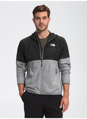 北面THE NORTH FACE男夹克外套撞色连帽春秋休闲正品NF0A4AME-C1