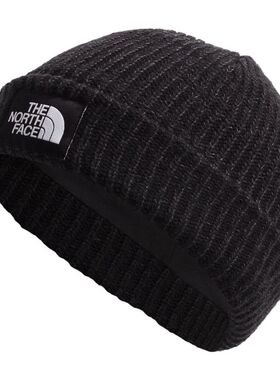 THE NORTH FACE北面男女毛线帽包头帽冬季针织帽挽边保暖NF0A3FJW