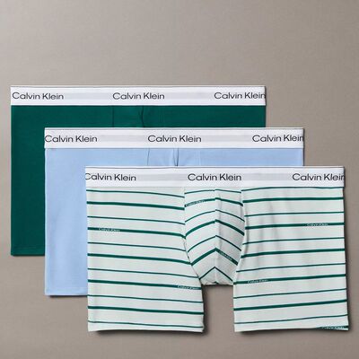 Calvin Klein男士内裤CK内裤平角内裤四角内裤3条棉质礼物送男友