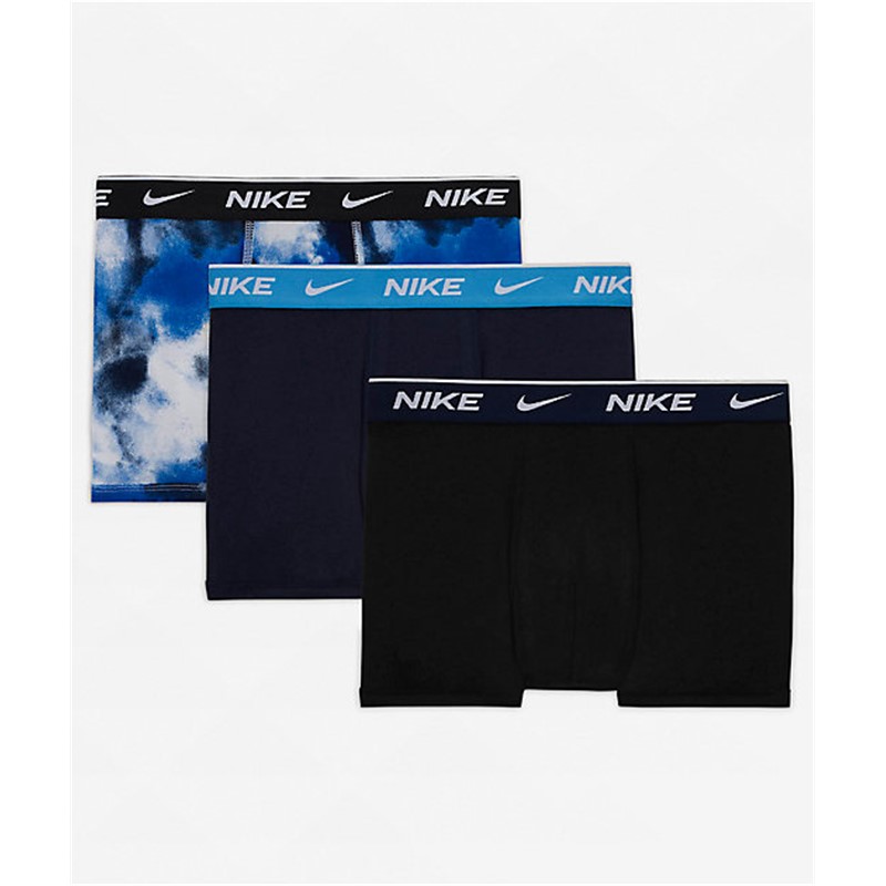 Nike/耐克男女中大童3条装平角内裤运动短裤休闲宽松吸汗透气正品