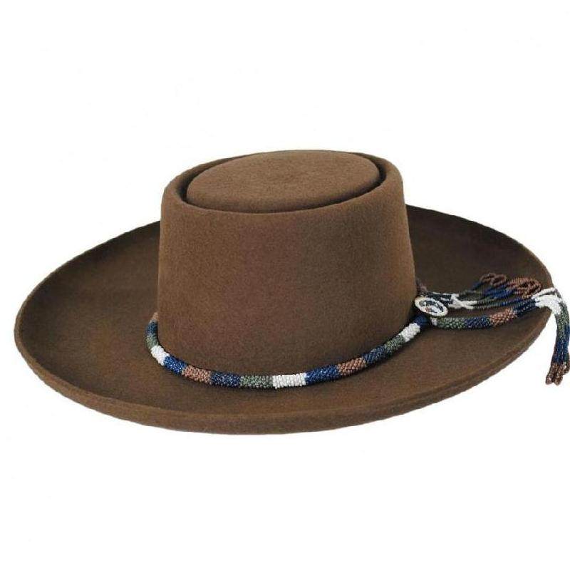 stetson男帽子西部帽羊毛手工编织防汗吸汗透气皮革正品130718