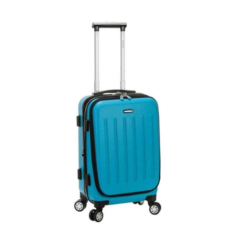 rockland女拉杆箱旅行箱硬面蓝色titan 19寸出差行李正品7458553