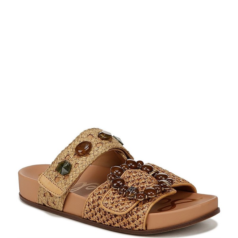 Sam Edelman女鞋平底凉拖外穿拖鞋露趾潮牌时尚通勤百搭春夏季