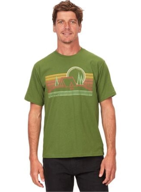 MARMOT/马魔山男T恤短袖内搭打底吸汗透气Bivouac夏季正品MARZ9OO