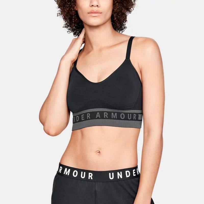 Under Armour/安德玛女子运动内衣亲肤可调交叉背带弹性舒适吸汗