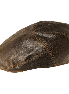 Bailey of hollywood男帽鸭舌帽纯皮贝雷帽四季时尚正品90074