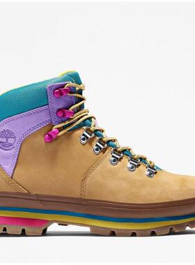 Timberland女鞋登山鞋徒步户外厚底撞色拼接皮质正品A2JU6001