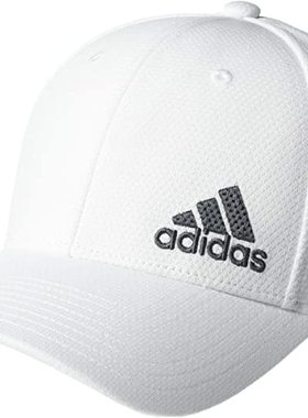 Adidas/阿迪达斯男帽白色棒球帽网眼透气遮阳休闲百搭正品2795871
