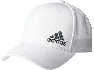 2795871 Adidas 阿迪达斯男帽白色棒球帽网眼透气遮阳休闲百搭正品