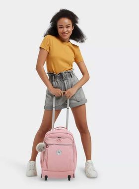 Kipling/凯浦林双肩背包拉杆包书包滑轮Gaze大容量学校旅行耐用