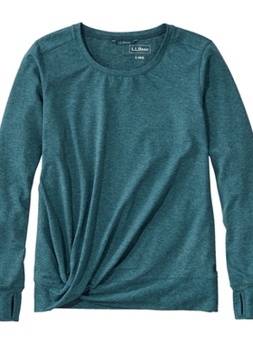 L.L. Bean/宾恩女士套头衫线衫打底套头棉质柔软舒适正品TA516000