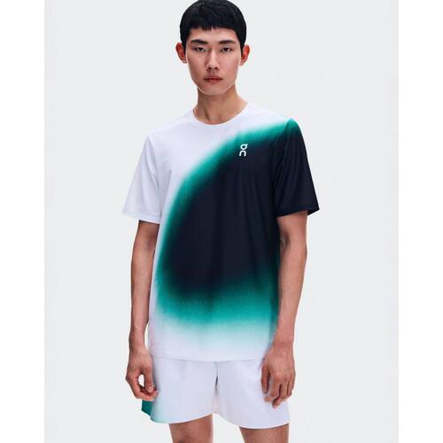 On/昂跑男子网球服T恤运动短袖半截袖透气吸湿排汗快干专业训练服