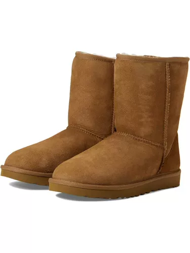 Угги, сапоги, удерживающая тепло зимняя повседневная обувь, средней длины