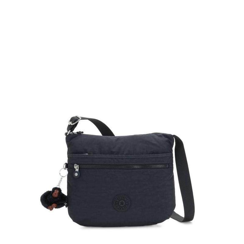 Kipling/凯浦林小猴挂饰单肩包纯色拉链轻便休闲百搭正品KI0802