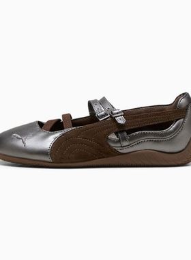 PUMA彪马女鞋运动休闲鞋赛车鞋Speedcat瓢鞋玛丽珍鞋牛皮金属质感