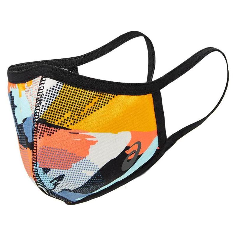 Asics/亚瑟士男士防晒面纱口罩印花透气卫生舒适柔软正品3033B447