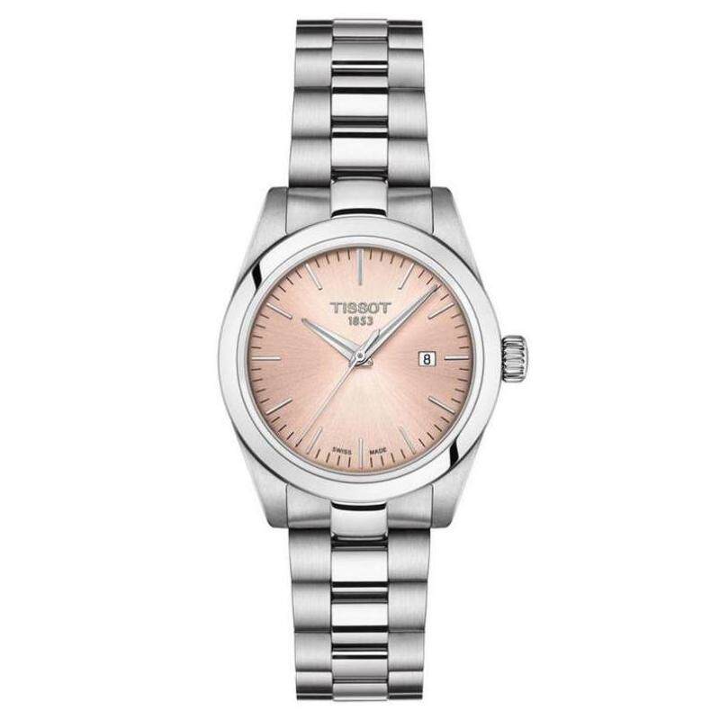 天梭女手表tissot瑞士石英t-my lady钢带不锈钢礼物腕表11717381