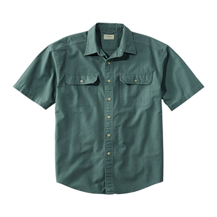 宾恩男士 衬衫 短袖 TA270135 L.L.Bean 翻领开襟系扣帆布春季 正品