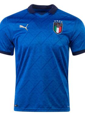 PUMA彪马男球衣欧洲杯意大利20/21T恤短袖白绿红ITALY经典正品JX