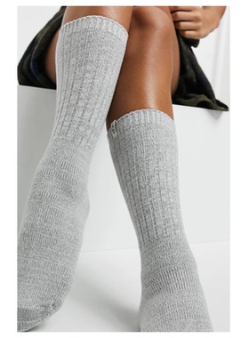 UGG袜子女袜冬中筒袜靴袜潮搭弹力针织袜柔软时尚正品JX 1014832