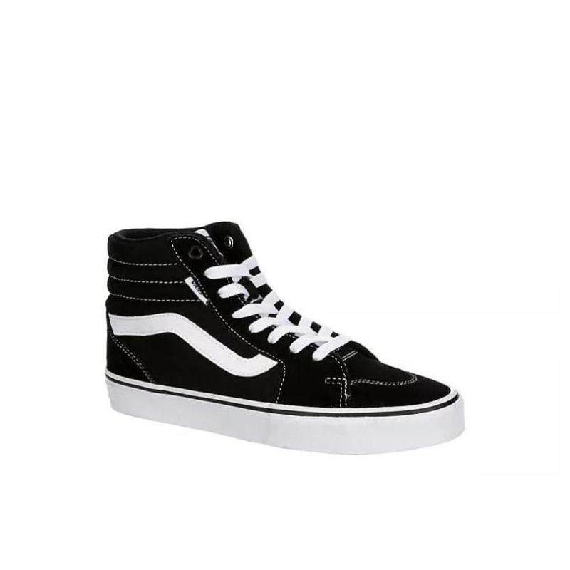 vans范斯女运动休闲鞋高帮干爽帆布系带舒适轻便时尚经典400516