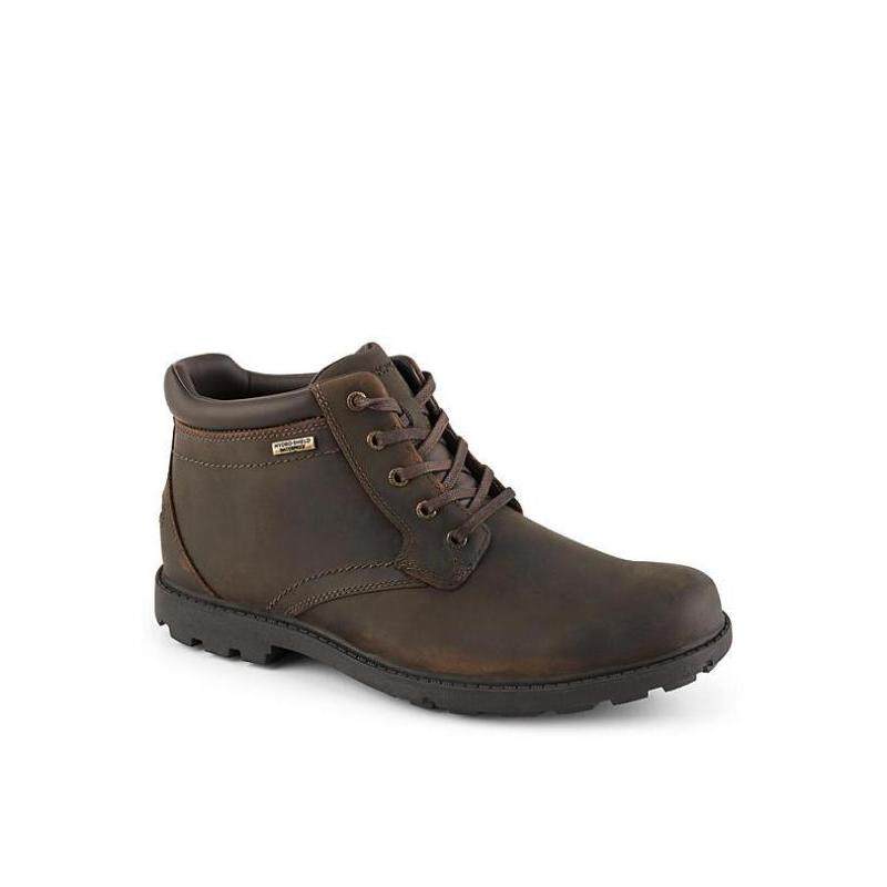 Rockport/乐步男鞋运动休闲鞋中帮系带抓地力皮质防水正品350138
