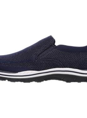 Skechers/斯凯奇男鞋网面鞋休闲深口透气记忆垫正品49006