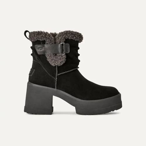 UGG女鞋雪地靴 方跟短靴 加绒保暖户外防寒 时装靴秋冬季美国直邮