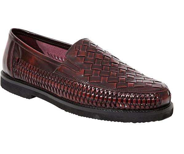 套脚皮质轻便乐福鞋