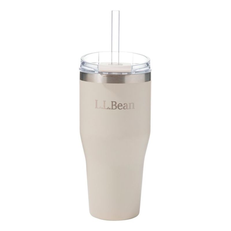 L.L. Bean宾恩吸管杯水杯保温保冷办公室591ml车载杯子居家露营杯