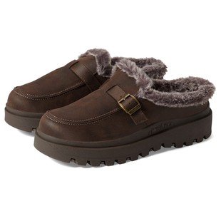 包头拖加厚室外厚底保暖冬季 Skechers 棉拖鞋 棉鞋 防水 斯凯奇女鞋