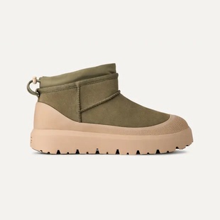 UGG男鞋雪地靴户外滑雪大棉鞋耐寒-20度极寒保暖冬季短靴套筒靴子