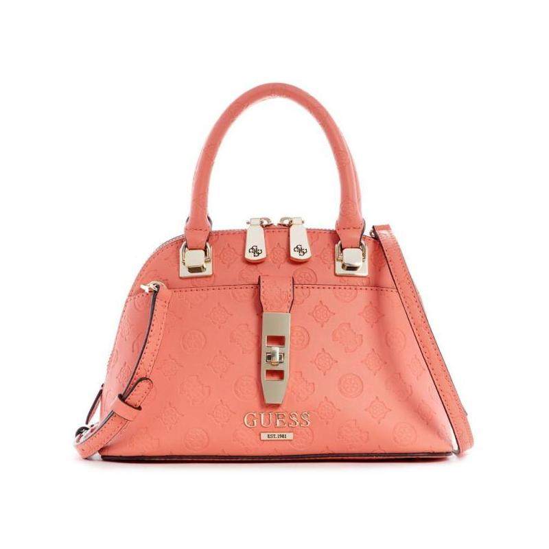 GUESS/盖尔斯女手提单肩包挎包PU小号贝壳包Peony正品9020147