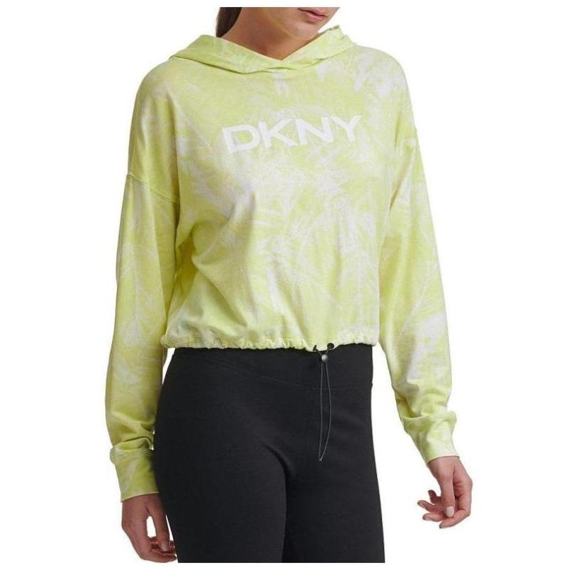 DKNY/唐可娜儿女卫衣套头连帽宽松保暖舒适运动正品20147739