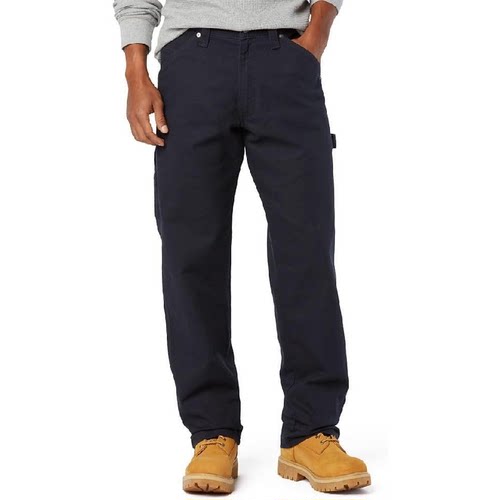 Levi’s/李维斯男士工装裤牛仔裤长裤宽松棉质直筒裤美版耐磨做旧
