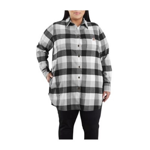 Carhartt/卡哈特女装衬衫长袖翻领宽松大码棉质休闲上衣104974