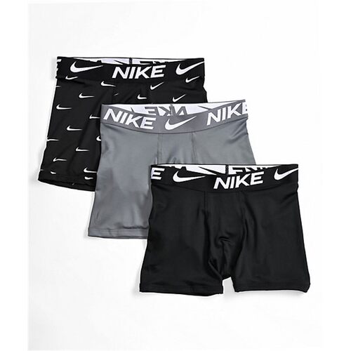 Nike/耐克男3条装平角内裤运动短裤休闲宽松吸汗透气亲肤新款正品