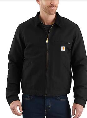 美国直邮carhartt 101209纯棉夹棉保暖休闲夹克男外套直邮上衣