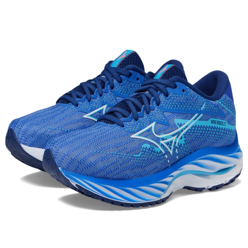 Mizuno/美津浓女鞋运动鞋Wave Rider 27跑步鞋减震系带9864565