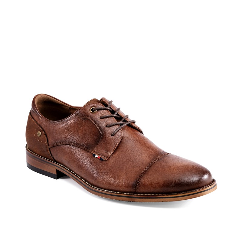 汤米/TOMMY HILFIGER休闲皮鞋商务低帮系带牛津鞋缓震春秋男正品